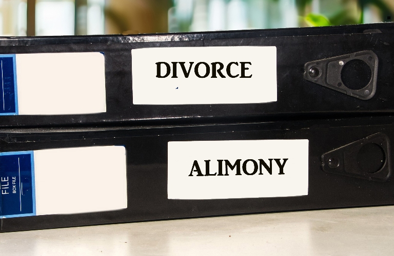 Files for divorce and alimony